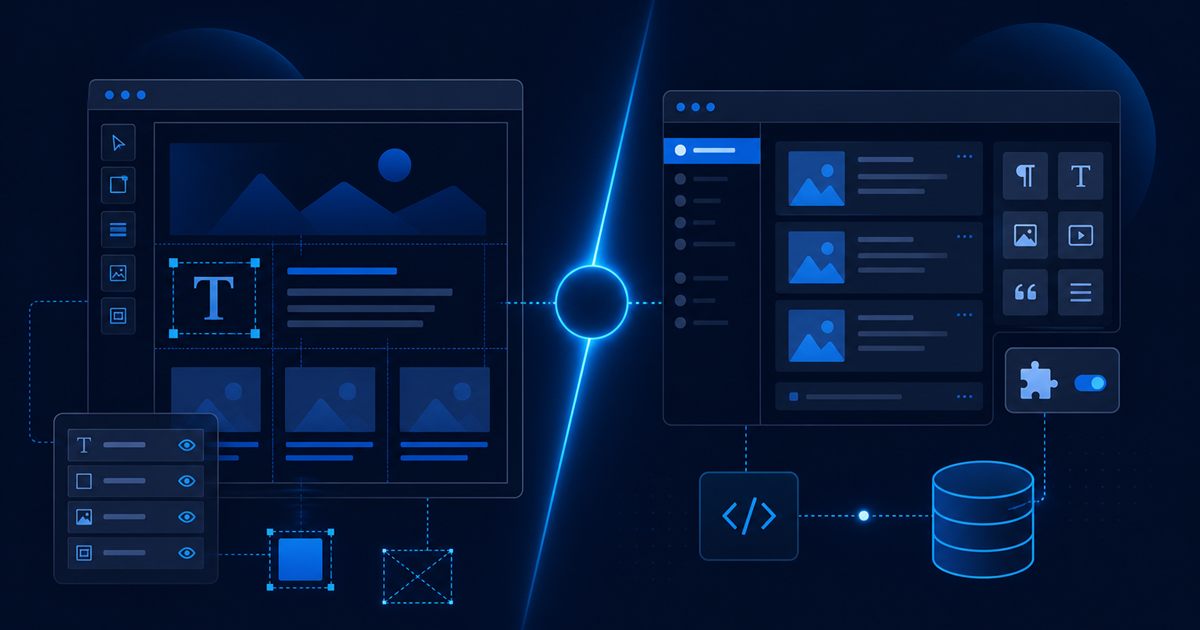Webflow vs WordPress custom development comparison guide — BinarySolz