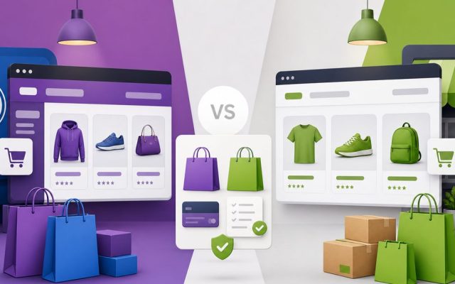 WooCommerce vs Shopify e-commerce platform comparison 2026 — BinarySolz