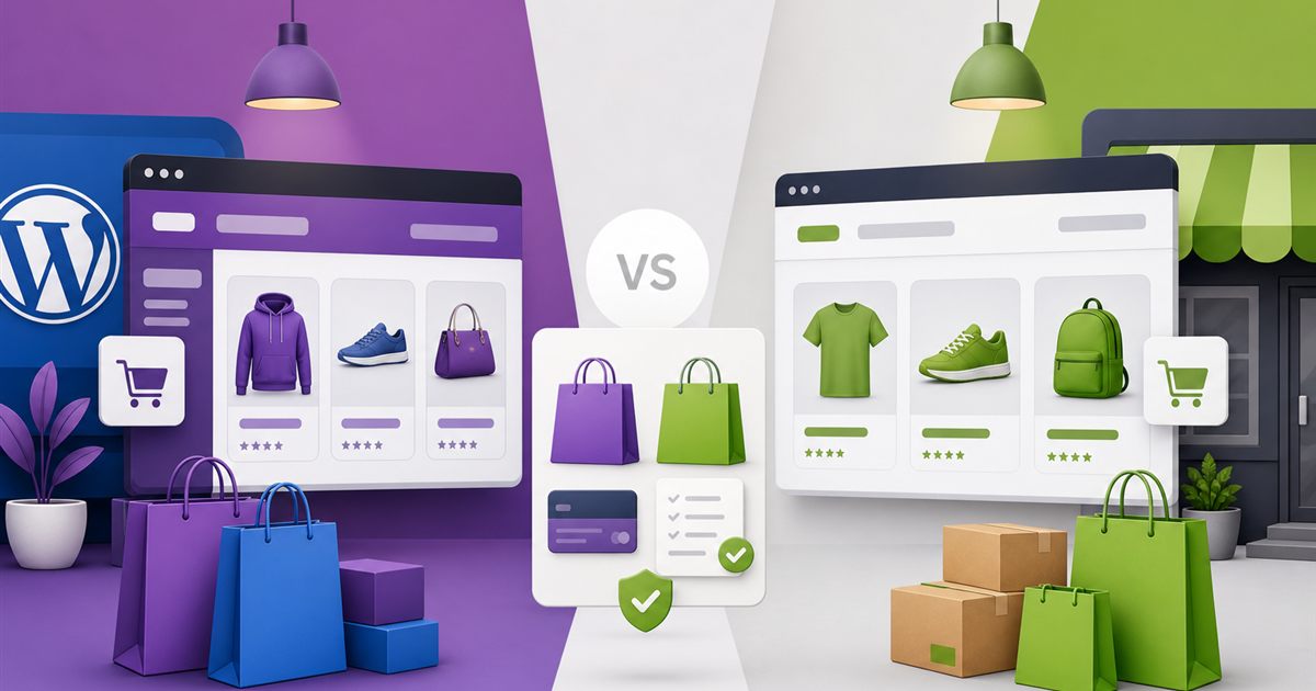 WooCommerce vs Shopify e-commerce platform comparison 2026 — BinarySolz